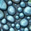 Placeholder: Blue raindrops on a rock, close up view, photo quality, stone marble, ultra realistic