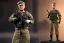 Placeholder: G.I. Joe toy doll figure soldier Donald Trump, gun,boots, berets, high definition, elbow, legs, hands