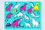 Placeholder: cool fundesign party animal theme simple 3 colours