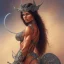 Placeholder: adrianna lima dnd bodybuilder by gerald brom luis royo