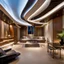 Placeholder: Flowing Luminous Ceilings,Form work Mansions, Harmony and balance between elements,