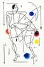 Placeholder: Reprezentare grafica moderna figurativa cu simboluri ,minimal art similar cu desenele lui Picasso , a unui desen facut de un autist , reprezentand o dansatoare de samba , în stilul combinat acuarelei umede a lui Joan Miro si cu filigran lineart minimal a lui Jean Cocteau cu Paleta de culori impresionista cu culori putine si tari. Fond alb si linii color subtiri si paralele, cu umbre de lumina cu hasuri incrucisate