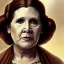 Placeholder: [[extrem stunning photorealistic carrie fisher as princess leia in star wars]] :: [[photorealistic brown eyes, symmetrical short hair, head and shoulders portrait, 8k resolution photorealistic portrait by Greg Rutkowski, WLOP, hyperdetailed, intricately detailed, triadic colors]]