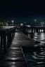 Placeholder: Dock at night book cover