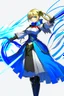 Placeholder: Saber from fate's stay night with angle wings render 4k high resolution full body