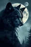 Placeholder: double exposure stunning woman-wolf hybrid portait, forest, moon, smoke, ultra-high detailed, deep dark colors, dark fantasy, intricate detail, cinematic, masterpiece, sharp focus, dark ethereal fantasy, hyperdetailed, atmospheric , dark surreal fantasy