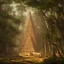 Placeholder: Egyptian pyramid buried in the middle of a dense forest, artistic painting, detailed painting elements with full HD quality, lasting effect, 4K, 8K, 16K