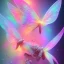 Placeholder: luminous pastel colors, butterfly