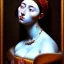 Placeholder: Epic massive Portrait of voloptuos woman estilo Jean Auguste Dominique Ingres 4k