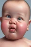 Placeholder: cheek fat baby realistic