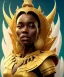 Placeholder: a fancy portrait of a snow african Queen by Greg Rutkowski, Sung Choi, Mitchell Mohrhauser, Maciej Kuciara, Johnson Ting, Maxim Verehin, Peter Konig, kente, 8k photorealistic, cinematic lighting, HD, high details, dramatic, atmosphereric, trending on artstation