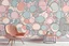 Placeholder: A wallpaper featuring round geometric shapes. Cattpuccin Theme, Pastele Colors, Catppuccin Macchiato Blue theme