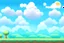 Placeholder: parallax clouds and sky background for 2d horizontal platformer