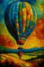 Placeholder: Hot air ballon by Van Gogh