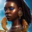 Placeholder: full body shot, masterpiece, best quality, black skinned, sparkling eyes, Wakanda africa,fluorescent skin,blue-dark makeup, gangsta style , highly detailed body, sun light, 4K, RAW, depth of field, high contrast, realistic details, 24mm