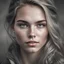 Placeholder: Photoreal beautiful 19 year old woman by Lee Jeffries
