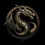 Placeholder: a symbol for an empire of dragons, d&d symbol, fantasy, symbol, logo