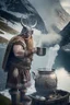 Placeholder: viking making tea in switzerland