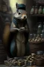 Placeholder: blackmarket artifacts merchant who is a squirrel