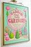 Placeholder: Candyland Christmas in pastel retro sign