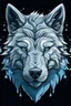 Placeholder: Ice wolf head