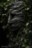 Placeholder: Hyper Realistic Aerial Grungy Dark-Grey Brush strokes on a dark rustic background with charcoals