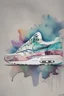 Placeholder: Nike Airmax 1 Atmos watercolour