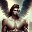 Placeholder: A male warring angel