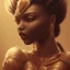 Placeholder: Portrait of Pikachu, sango fantasy, fantasy magic, intricate, sharp focus, illustration, lot's of grain on the skin, tribal tatoos,highly detailed, digital painting, concept art, masterpiece head sexy lady body black African beauty space lady black one head African afro sun, high key lighting, volumetric light high details psychedelic background, cyborg, leopard skin, sharp focus