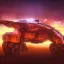 Placeholder: cyberpunk, landscape, transformers, hi-tech robots, GUITARS, cinematic, highly detailed, close up, 4k, deep colors, gold, fire, red, purple, dark, ethereal, utopia, apocalypse, flying Cadillac, from outer space