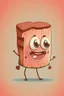 Placeholder: Bacon cute cartoon character