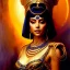 Placeholder: Drawing of beautiful face,busty 'cleopatra',throne,hieroglyphics,balanciaga fashion clothe painting by gaston bussiere, greg rutkowski, yoji shinkawa, yoshitaka amano, tsutomu nihei, donato giancola, tim hildebrandt, oil on canvas, cinematic composition, extreme detail,fit full head inside picture,16k