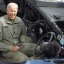 Placeholder:  Joe Biden driving a military Vehicle