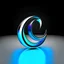 Placeholder: 3d symbol looking logo for music,