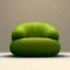 Placeholder: Couch in the shape of an avocado