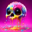 Placeholder: ((gooey melting skull)), pixar animation style, fluid form, dripping bubblegum pink, adorable and cute, photorealistic cg, 3D concept art, vibrant colours, playful, natural lighting, neon lamp, wonky eyes, detailed, stylised and expressive, wildly imaginative, skottie young, pop surrealism, rainbow coloured sprinkles, yellow glazed marshmallows, glowing, chocolate toppings, smooth texture, cgsociety, electric pop alchemy, recursive ray tracing, maya render, 8k