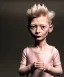 Placeholder: Tilda swinton toddler, full body, shoe, dress, soft skin, dramatic lighting, hyper realistic