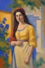 Placeholder: a portrait of a woman by artist "Amedeo Bocchi"