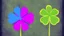 Placeholder: rave poster with Four-leaf clover