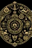 Placeholder: the Latin cross, aum letter, crescent and star, yin and yang, torii gate, khanda, star of david, dharma chakra all combined into one design