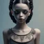 Placeholder: Jenna ortega addams family,wednesday addams make up, wednesday addams black dress, wednesday addams hair, hyper detail, octane render, unreal engine 5, photorealistic, 8k resulation