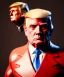 Placeholder: Portrait, Wrestler Donald trump, wrestling, red breeches, suspenders, retro style, 80s, hot ambient, photo studio, vibrant color, gradient, highly detailed, art stations, concept art, smooth, unreal engine 5, god rays, ray tracing, RTX, lumen lighting, ultra detail, volumetric lighting, 3d, finely drawn, high definition, high resolution.