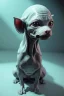 Placeholder: Alien Hairless dog,realistic photo, concept art, retro style, smooth, unreal engine 5, god lights, ray tracing, RTX, lumen lighting, ultra detail, volumetric lighting, 3d.