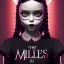 Placeholder: wednesday addams rolünde oynayan jenna ortega netflix dizisi 2022