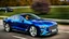 Placeholder: A sleek (((bentley mustang))),, cutting through a (((clear bright blue morning sky)))