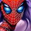 Placeholder: ultra detailed portrait of beautiful Spidewoman , extremely detailed digital painting, extremely detailed face,crystal clear eyes, in the style of robert e howard and pablo oliveira and Ken Kelley and Keith Parkinson ,mystical colors,perfectly centered image, perfect composition, rim light, beautiful lighting,8k, stunning scene, raytracing