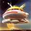 Placeholder: The First McDonalds Starship.