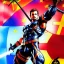 Placeholder: ringleader, Arthur Kulkov, front, handsome, circus, male, Yoji Shinkawa Metal Gear artwork, Russian, lisa Frank fantasy, detailed matte painting, 8k resolution, Golden hour, interesting detailed storybook fantasy