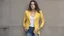 Placeholder: Braless Girl in Yellow Blazer