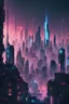 Placeholder: Cyberpunk city skyline